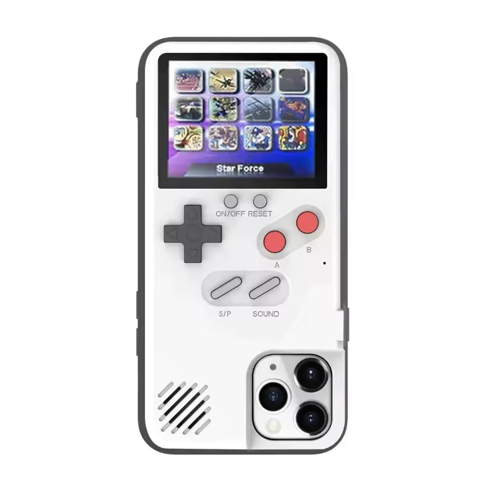 Iphone Case - Playable Gameboy Case Retro 3D Video Game Cover Console