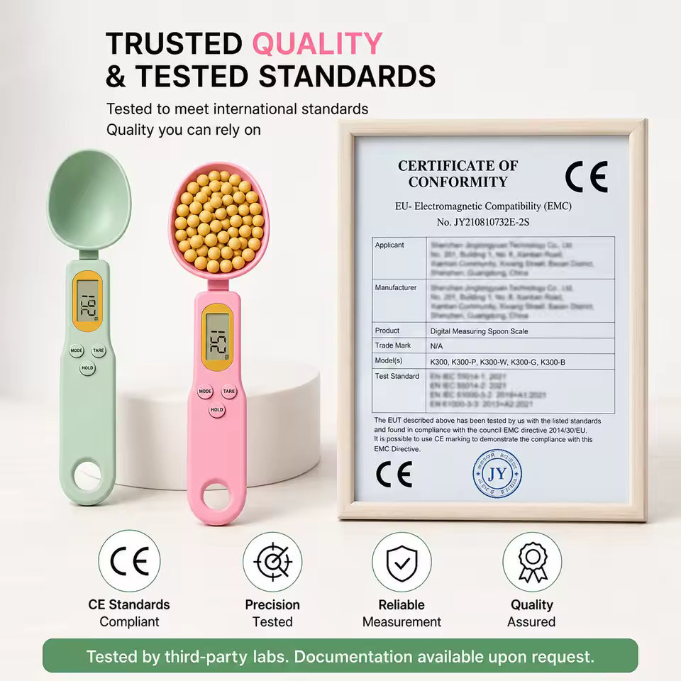 Digital Measuring Spoon Scale 0.1-500g LCD Digital Kitchen Food Scale Coffee Powder Milk Flour Mini Weight Tool Measure Spoon
