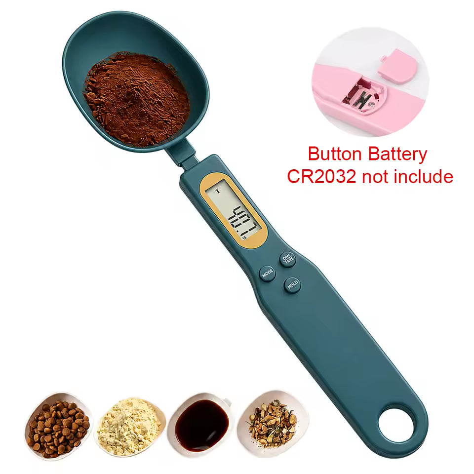 Digital Measuring Spoon Scale 0.1-500g LCD Digital Kitchen Food Scale Coffee Powder Milk Flour Mini Weight Tool Measure Spoon