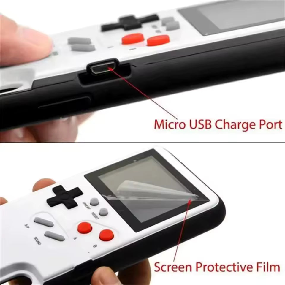 Iphone Case - Playable Gameboy Case Retro 3D Video Game Cover Console