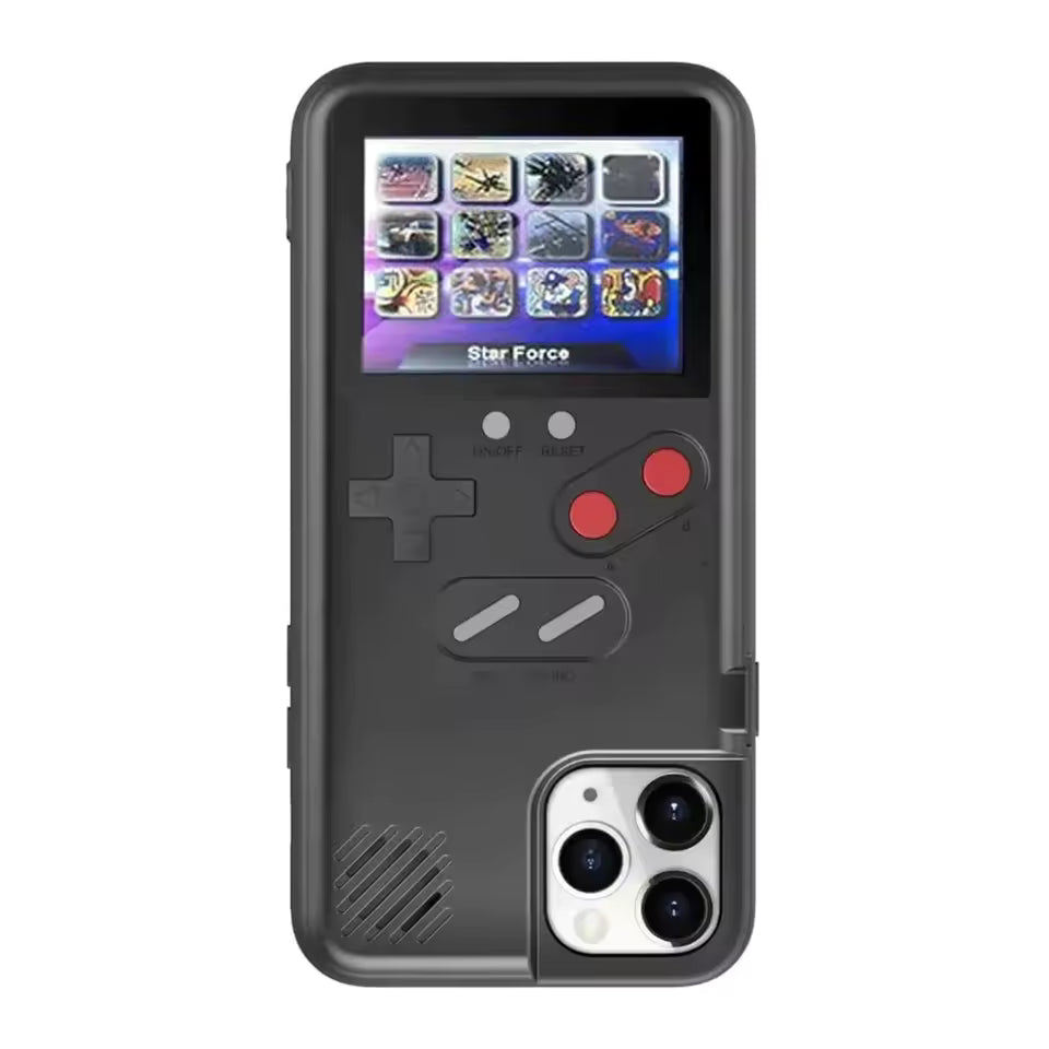 Iphone Case - Playable Gameboy Case Retro 3D Video Game Cover Console